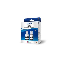 Epson pack de 2 piezas de tintas T504 negro  T5041202P