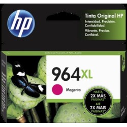 HP cartucho tinta 964XL magenta alto rendimiento  3JA55AL