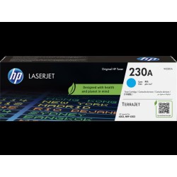 HP toner cian 230A  1800pgs W2301A