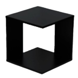 Kenneth Cole estante de cubo color caf‚ oscuro  KCWD2022053BR