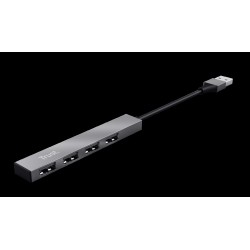 Trust adaptador 4-puertos mini hub USB - 23786