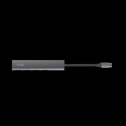Trust adaptador USBC 4 puertos USBA 5 gbps puerto USBC  24948