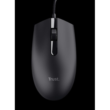 Trust mouse alambrico ambidiestro- 24271