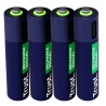Trust pilas AAA recargables en USBC 4 pack  25671