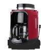 Westinghouse cafetera con moledor café 2 en 1 roja   WKCM256