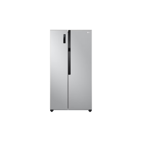 Refrigeradora Side by Side LG 18 Pies Cúbicos Plateada GS51BPP