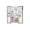 Refrigeradora Side by Side LG 18 Pies Cúbicos Plateada GS51BPP
