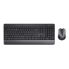 Trust teclado y mouse inalambrico eco en español teclas y botones silenciosos  24531
