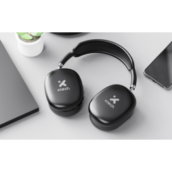 Xtech XTH-614 - Headphones with microphone - Para Portable electronics / Para Cellular phone / Para Home audio - Wireless - Aura