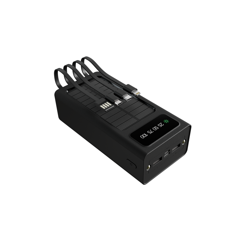 Xtech XPB-300 - Solar Power Bank - 24 pin USB-C / 4 pin USB Type A / 5 pin Micro-USB Type A - 24 pin USB-C / 4 pin USB Type A / 