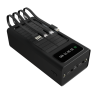 Xtech XPB-300 - Solar Power Bank - 24 pin USB-C / 4 pin USB Type A / 5 pin Micro-USB Type A - 24 pin USB-C / 4 pin USB Type A / 