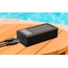 Xtech XPB-300 - Solar Power Bank - 24 pin USB-C / 4 pin USB Type A / 5 pin Micro-USB Type A - 24 pin USB-C / 4 pin USB Type A / 