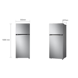 LG Refrigerator Top Freezer 11 pc silver con dispensador de agua VT29WPY