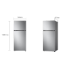 LG Refrigerator Top Freezer 11 pc silver con dispensador de agua VT29WPY