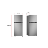 LG Refrigerator Top Freezer 11 pc silver VT29BPY