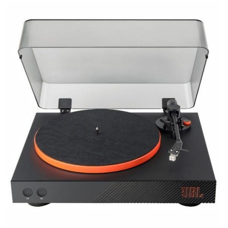 TOCADISCOS JBL SPINNER BLUETOOTH 5.2 RCA ANALÓGICO APTX HD JBLSPINNERBTBLKAM