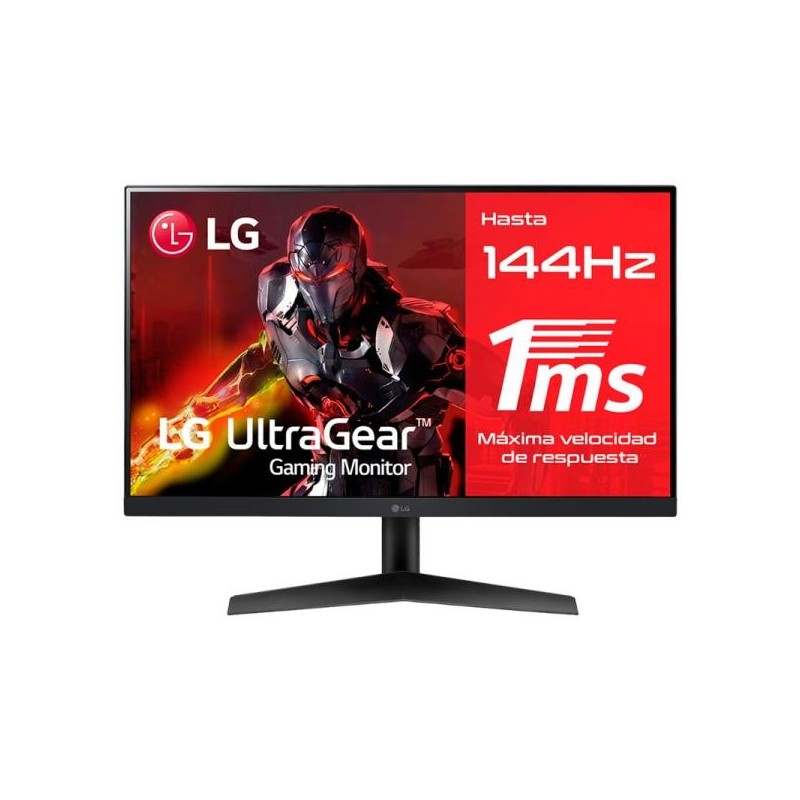 MONITOR 24 PULG LG 24GN60R-B FHD 1920 x 1080 144 Hz DP HDMI PLANO SLIM 195174040942