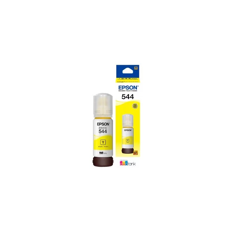 Epson 544 - 65 ml - amarillo - original - recarga de tinta - para EcoTank L1110, L1210, L3110, L3150, L3210, L3250, L3260, L5290