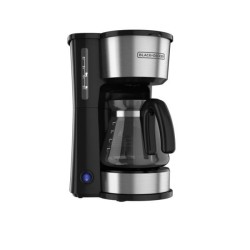Black + Decker cafetera 5 tazas inox 4 en 1 CM0755SMX