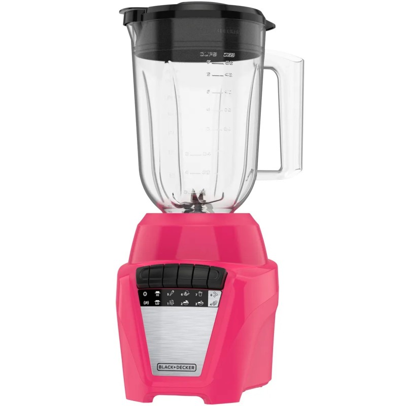 Black + Decker licuadora Ice Crush plastico 8vel 700W Rosa  BL08771PDLA