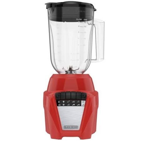 Black+Decker licuadora ice crush 700WVaso Plast Roja  BL08771RDLA