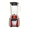 Black + Decker Licuadora Rojo Acero Inoxidable 700 Watts, 8 Veloc. Jarra vidrio 1.25L BL08762RDLA