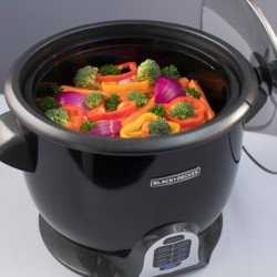 Black + Decker olla digital multifuncional 28 taza RCD628B