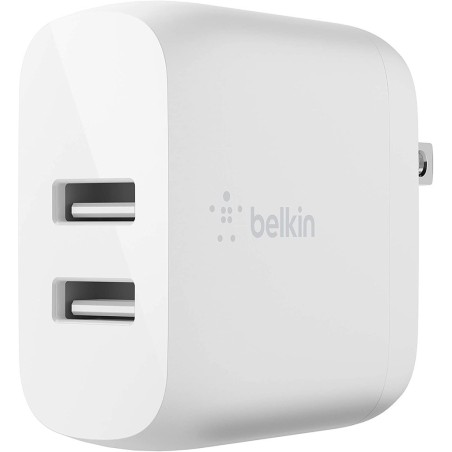 Belkin - - 24 vatios - 4.8 A - 2 conectores de salida (2 x USB)