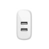 Belkin - - 24 vatios - 4.8 A - 2 conectores de salida (2 x USB)