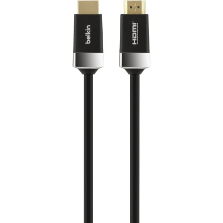 Belkin High Speed HDMI Cable - Cable HDMI con Ethernet - HDMI macho a HDMI macho - 2 m - compatibilidad con 4K