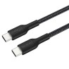 Belkin - cable - N switch 2 Braided USB-C to U