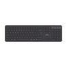 Trust Vaiya teclado inalambrico multidispositivo negro - 25635