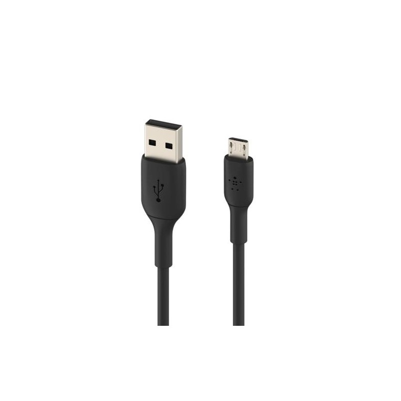 Belkin BoostCharge - Cable USB - Micro-USB tipo B (M) a USB (M) - 1 m - negro