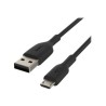 Belkin BoostCharge - Cable USB - Micro-USB tipo B (M) a USB (M) - 1 m - negro