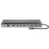 Belkin CONNECT 11-in-1 - Soporte multipuerto - USB-C - VGA, HDMI, DP - 1GbE