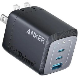 "Anker - Battery charger - Lithium - For Universal - Prime 67W GaN Wall Charger (3"