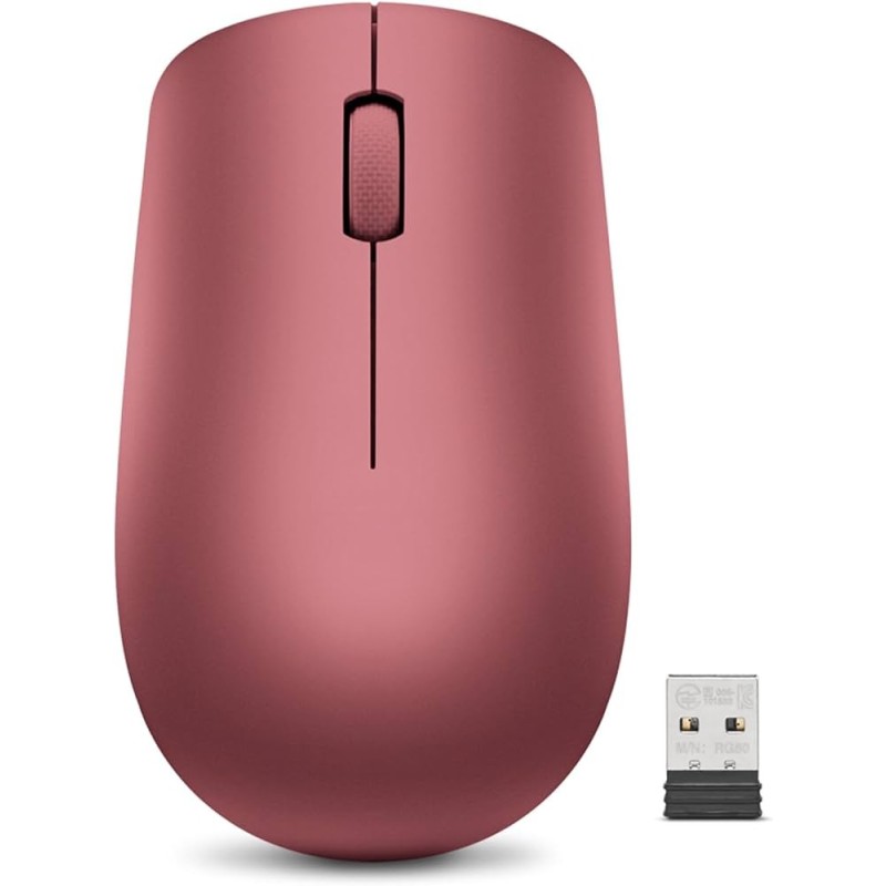 Lenovo - Mouse - Wireless - 530 Cherry Red