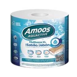 Amoos toalla mayordomo big roll aquactive 3 capas  208hjs paq 6 undJ655023