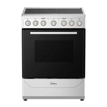 Midea Cocina Eléctrica vitrocerámica de 24" Negro MES24FS2BADBG