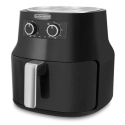 Black + Decker freidora de aire 4L negra HF4004B