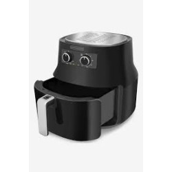 Black + Decker freidora de aire 4L negra HF4004B