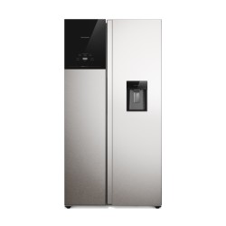 Frigidaire Refrigerador Side by Side de 19 pies Inverter con dispensador Plateado FRS19F3N5BI