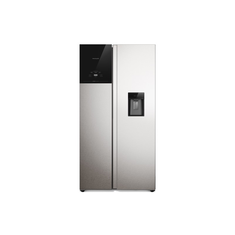 Frigidaire Refrigerador Side by Side de 19 pies Inverter con dispensador Plateado FRS19F3N5BI