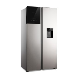 Frigidaire Refrigerador Side by Side de 19 pies Inverter con dispensador Plateado FRS19F3N5BI