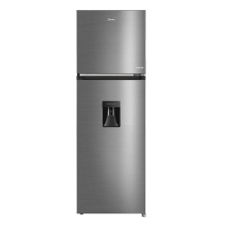 Midea Refrigerador Congelador superior de 10 pies Plateado MDRT385MTM46WD