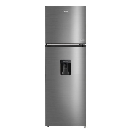 Midea Refrigerador Congelador superior de 10 pies Plateado MDRT385MTM46WD