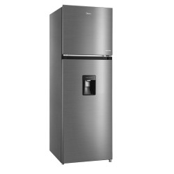 Midea Refrigerador Congelador superior de 10 pies Plateado MDRT385MTM46WD