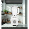 Black + Decker licuadora ice crush Vidrio 2vel 700W blanca  BL08760WDLA