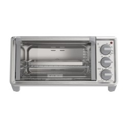 Black + Decker Horno tostador 4 rebanadas conveccion natural - TO4130-1SDLA