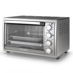 Black + Decker horno tostador con freidora de aire 9 rebanadas  TO4315SS-LA